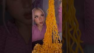 i ️ buldak ramen #mukbang #asmr #eating