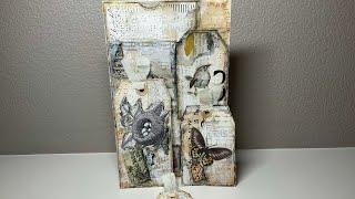 Craft With Me Working on Full Pocket Page Tags