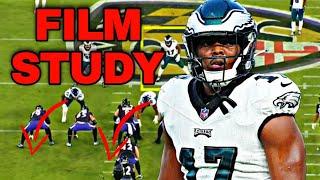 How Eagles Nakobe Dean FLASHED on Tape vs Ravens