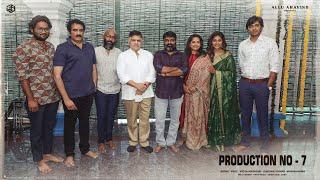 GA2 Pictures - Production No 7 Launch | Allu Aravind, Anjali, Priyadarshi, Rao Ramesh | Karuna Kumar