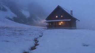 Intense Winter Sounds & Freezing Blizzard at Mont Blanc, France┇Icy Howling Wind & Loud Blowing Snow