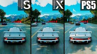 The Crew Motorfest | Xbox Series S vs. Series X vs. PS5