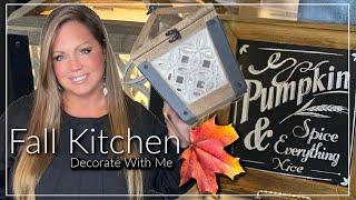 New| Fall Kitchen Decorate With Me | 2024