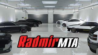 ПОСТРОИЛИ ГАРАЖ КАК В GTA 5 - MTA RADMIR l МАППИНГ