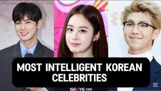 Here are 11 Korean celebrities known for their extraordinary intelligence #chaeunwoo #kimtaehee #rm