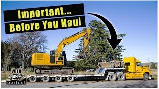 5 Tips to Heavy Equipment Hauling | Heavy Equipment Operator