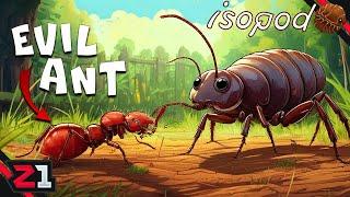 I Became A ROLLY POLLY And Have TO STOP Evil Fire Ants! Isopod First Look!