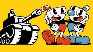 Old Dunkey and Cuphead