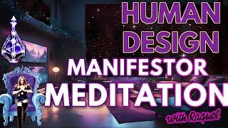 Human Design Manifestos Meditation- Embodying Peace and Aligned Manifestations | Raquel and Davidian