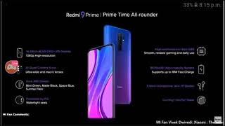 #BackToPrime with Redmi 9 Prime Product Launch Show 2020 | #PrimetimeAllrounder