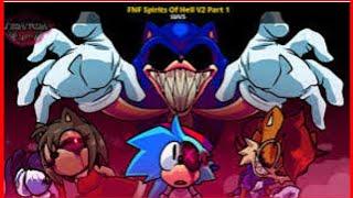 fnf vs sonic.exe SPIRITS OF HELL V.2 android/pc -(link en los comentarios)