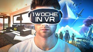 1 Woche in VR leben | Selbstexperiment