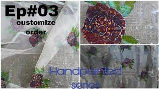 #how i done mi order#diy fabric painting#easy way to paint dupatta
