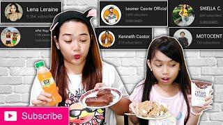 SMALL YOUTUBERS' PROMOTION/SHOUT OUT + MUKBANG! BATANGUEÑO VLOGGERS