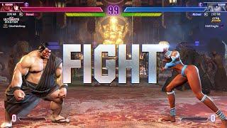 Street Fighter 6  Hamad (E.Honda) Vs MICHEAL (Elena)  SF6 High Level Matches!