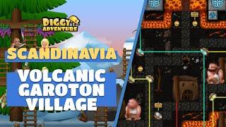 VOLCANIC GAROTON VILLAGE | Diggy's Adventure # 000 582