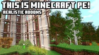 Realistic Addon For Mcpe 1.18/1.19 (Minecraft Bedrock)