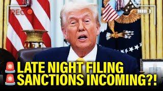 Trump VIOLATIONS EXPLODE in Late-Night COURT FILING