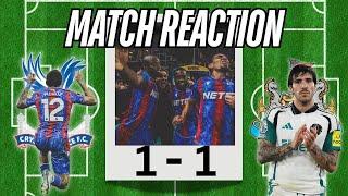 NEWCASTLE MATCH REACTION | #cpfc #newcastle #crystalpalace #nufc #crynew #premierleague