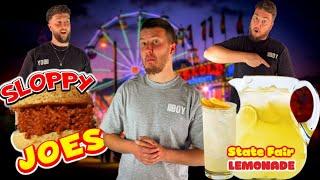 Brits Try Sloppy Joes & State Fair Lemonade