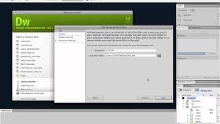 Dreamweaver Tutorial - Introduction 01 - Site Configuration