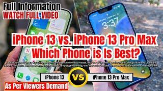 iPhone 13 vs. iPhone 13 Pro Max | Yma Pro Tech