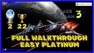 Space KaBAAM 3 - Full Walkthrough Easy Platinum (PS4/PS5)