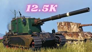 FV4005 Stage II 12.5K Damage & FV215b 183 - 10.6K & WT auf E 100 - 10K  World of Tanks #wot