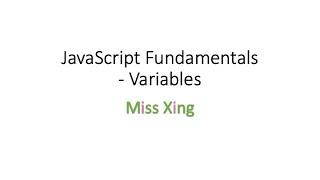 4. How to create a variable in JavaScript - let, var and const