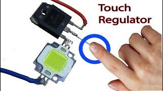 Make a Touch Voltage Regulator, Simple Electronic Project