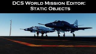 DCS World Mission Editor: Static Objects