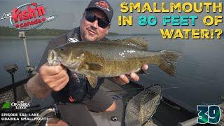 Smallmouth in 80 FEET OF WATER? | The Fish'n Canada Show