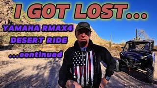 Off-Road Adventure with the Yamaha RMAX4 | I GOT LOST!