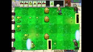 Plants Vs. Zombies: Survival Day Hard Portal Combat Hybrid Mini Game