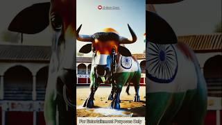 Trending India vs Pakistan ai bull story #viralvideo #ai #story #cartoon #india #pakistan