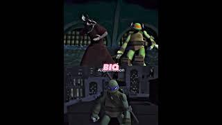 TMNT 2012 Gauntlet and Rick. Donnie vs Mikey