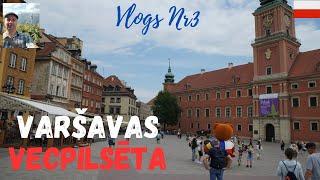 Pastaiga pa Varšavas vecpilsētu. Piedzīvojumi ar Andri Vlogs Nr3