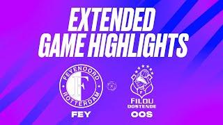 Zeeuw & Zeeuw Feyenoord Basketball vs. Filou Oostende Extended Game Highlights