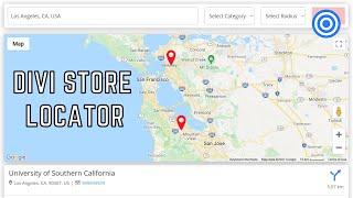 Divi Store Locator With Google Maps - Local SEO