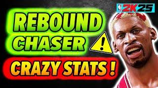 Rebound Chaser CRAZY STATS on NBA 2K25: Best Build