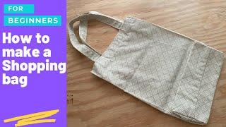 Shopping Bag DIY Tutorial for Beginners