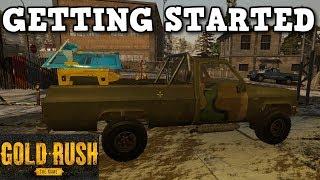 GETTING STARTED | Gold Rush The Game Leaderboards | Let's Play Series Episode 1