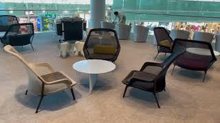 Barcelona El Prat Airport- non Schengen Departure Lounge (Gate D & E). Joan Miro VIP Lounge