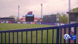 McMahon Shows Off NBT Bank Stadium