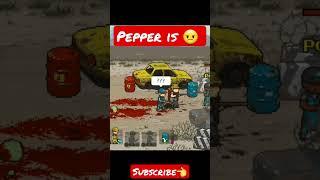 WHEN PEPPER IS ANGRY  Dead Ahead: Zombie Warfare..#shortgameplay #shorts