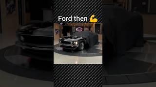 #ford now VS then #mustang #gt