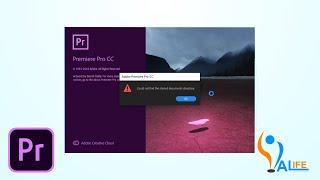 Premier Pro could not find the share documents directory