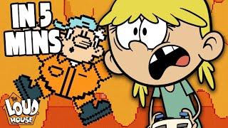 Addicted To Video Games! 'Game Off' In 5 Minutes | The Loud House