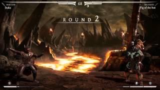 Mortal Kombat X Kenshi - Day One Matches - All Variations