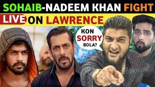 LAWRENCE BISHNOI VS SALMAN KHAN, NADEEM KHAN LIVE WITH SOHAIB CHAUDHRY ON LAWRENCE BISHNOI LASTEST